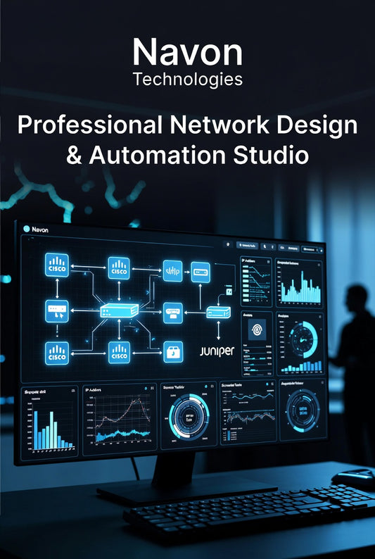 Professional Network Design & Automation Studio - Enterprise IT Architecture Software