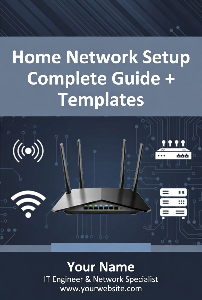 Home Network Setup Complete Guide + Templates