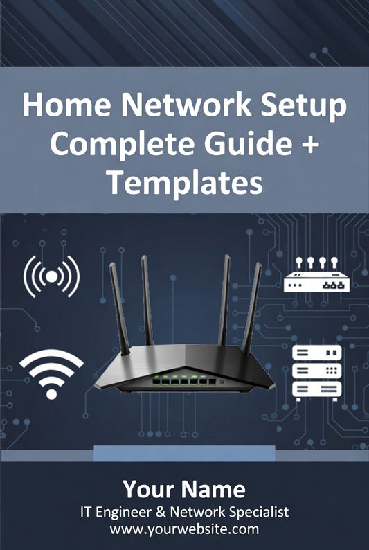 Home Network Setup Complete Guide + Templates
